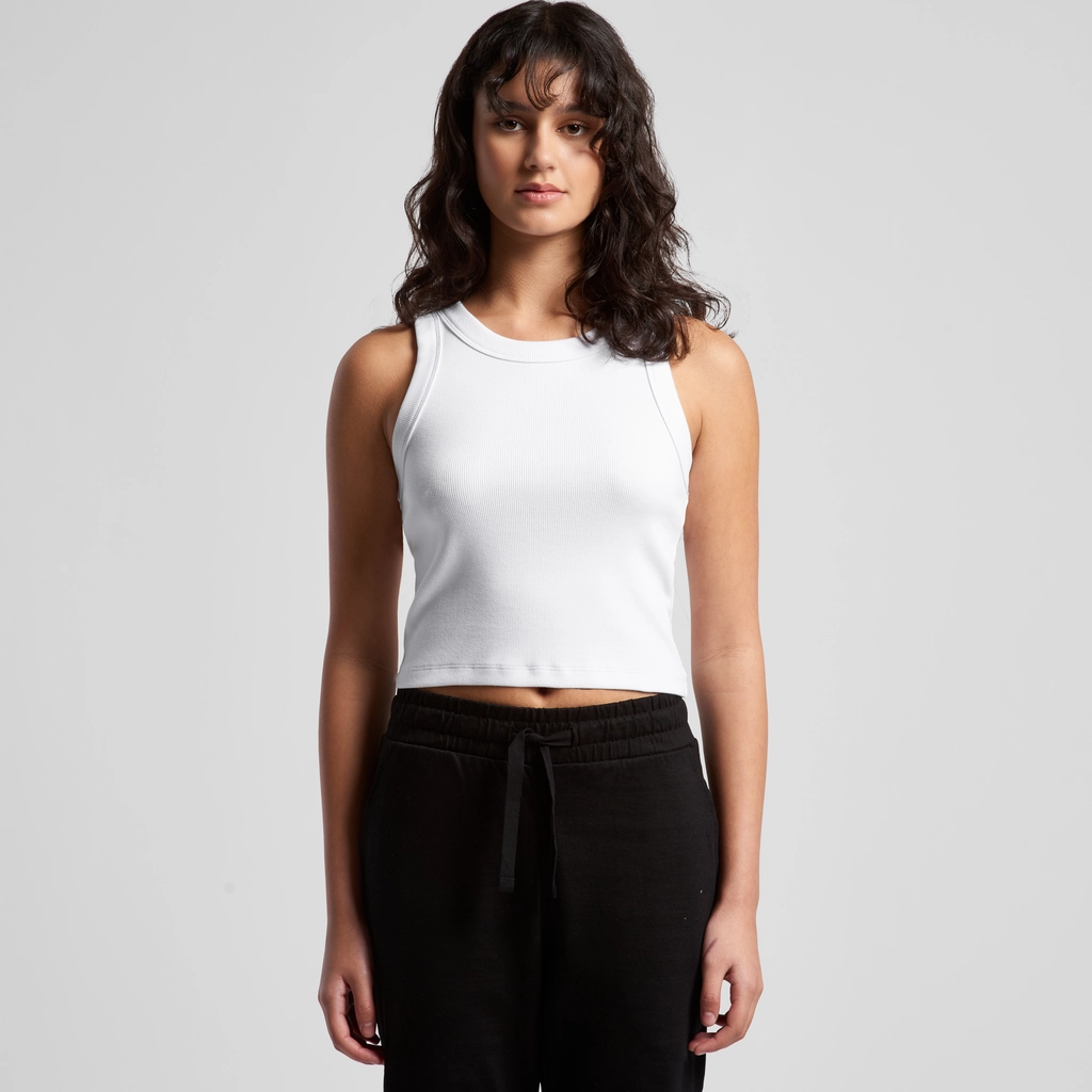 4064G ORGANIC RIB CROP TANK MAIN